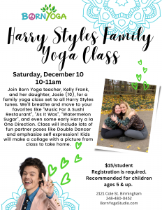 Harry Styles Family Yoga Class